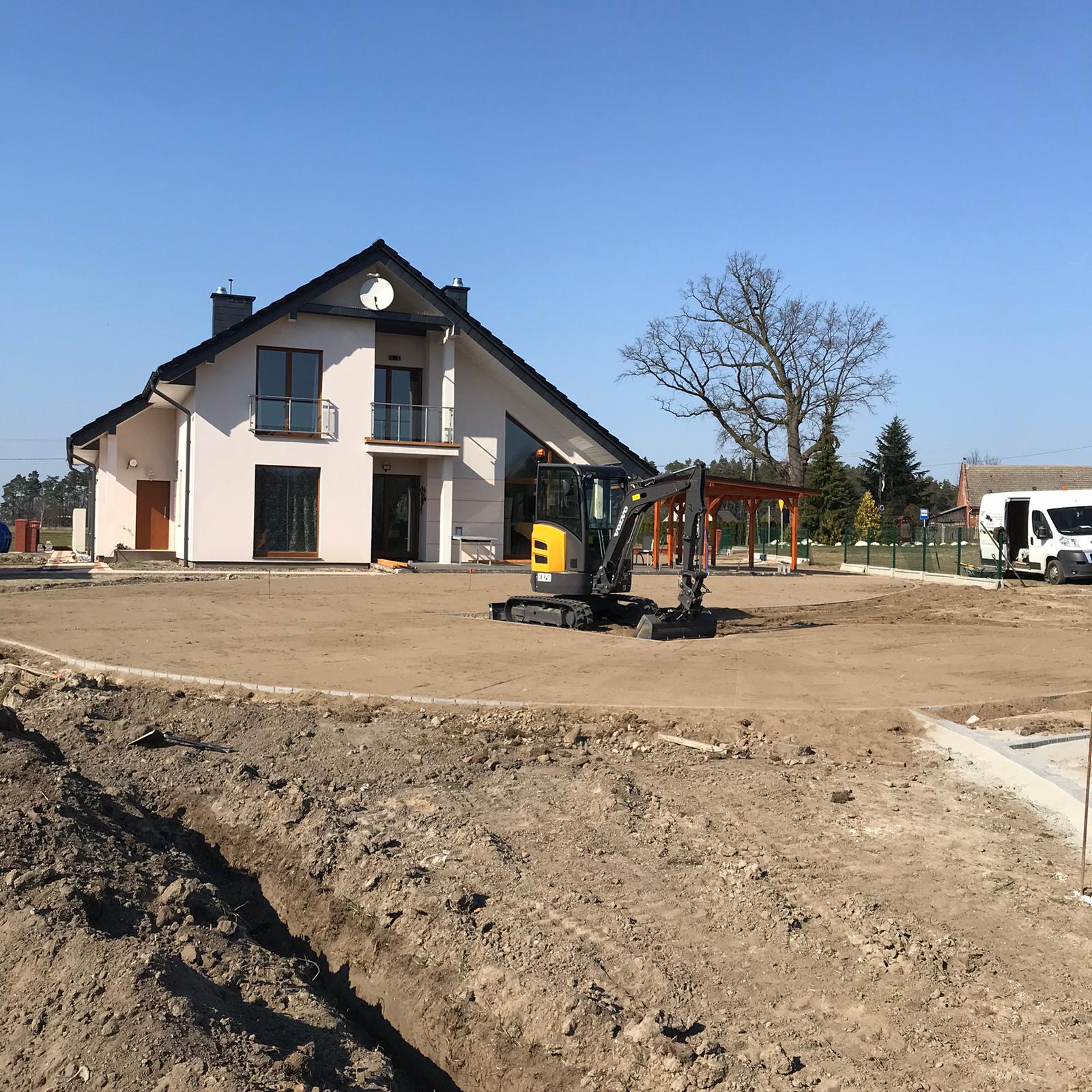 Przygotowanie terenu pod nawierzchnię